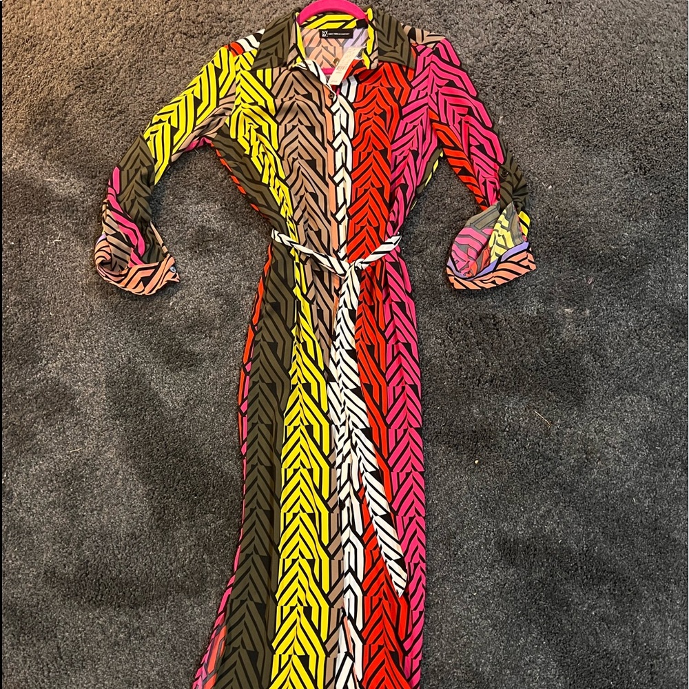 Long collard dress